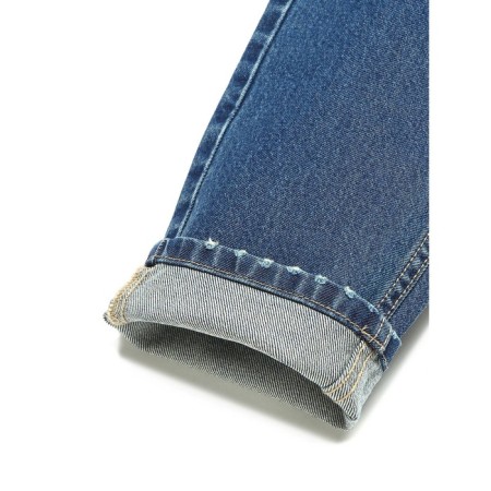Women's jeans with a high landing CONTE Elegant Relaxed Mom, size S, color Bleach Stone-9