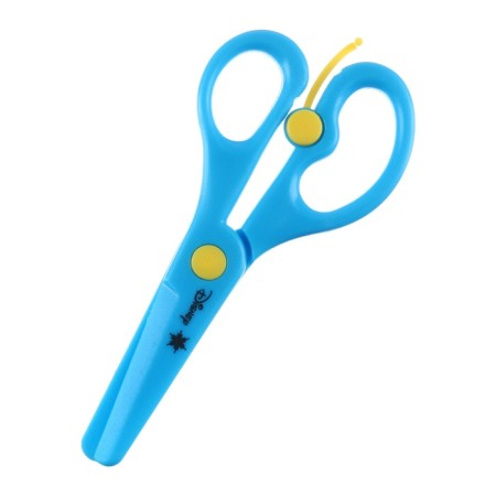 Baby scissors 13 cm, two -tone pens, cold heart, mix-1