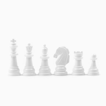 Chess 21 x 21 cm, plastic board and figures, King H-3.8 cm, D-1.5 cm-2
