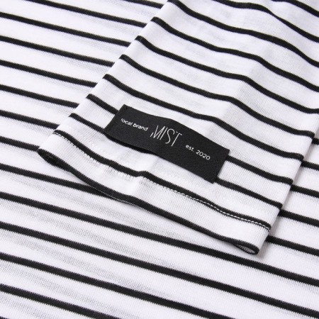 Longslivla female striped Mist ONESIZE, White-6