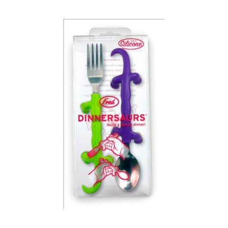 Dining set: Dinersaurs fork and spoon-1