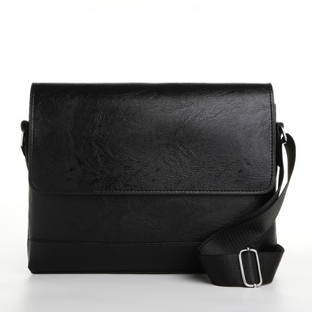 Male bag, black color-1