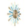 Wall clock, series: openwork, "Lutin", D-60 cm, dial 22 cm
