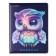 Universal diary for grade 1-11 OWL, solid cover, artificial leather, foam rubber, liesse, 80 g/m2
