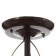 Cauces "Bouquet" 3x15W E27 Model: Br 00228 Wenge/White