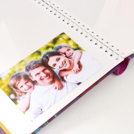 Photo album on 10 magnetic sheets 23x28 cm, int. spiral "Belle Fleur" jungle-3