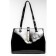Bag Tout Women, Genuine leather, Ludor Black, 33x10x25 cm