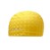 ATEMI Pu 140 swimming cap, fabric with polyurethane coating, yellow color 3D