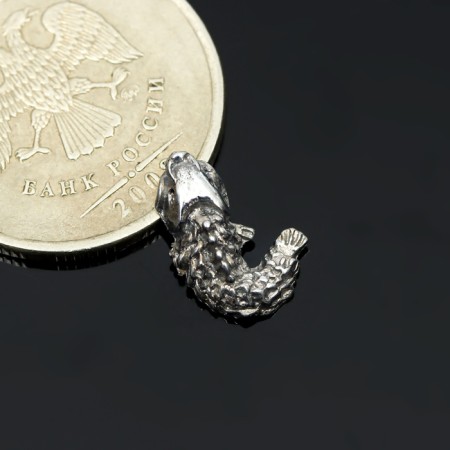 Carp purse souvenir, tin, 1x1x0.5 cm-2