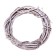 Liana dry, wreath - 8 cm, white color
