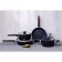 Magistro flame pan, 2.3 l, d = 20 cm, h = 8.8 cm, plug cover, anti -stick coating, induction