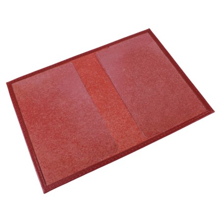 Cover for passport, red color-1