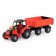 Tractor "Master", with trailer No. 1, Mix color