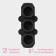 Form for the ice “cylinder”, silicone, 21 × 4.5 × 9 cm, 3 cells (5.5 × 4.5cm), black color is black