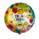 Foil ball 31 "Happy Day", circle, set of 50 pcs.