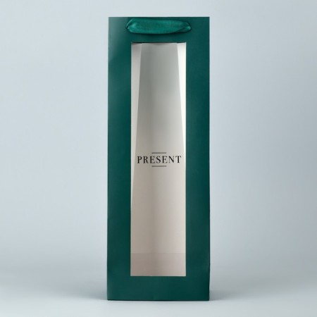 Gift package for a bottle, packaging, "Present", 36 x 13 x 10 cm-2