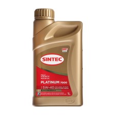 Motor oil sintec Platinum 7000 5W-40, SN/CF, synthetic, 801940/600138, 1 liter