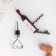 A gift to the guests “Thank you for us”, a corkscrew and cork, 12.3 x 19.9 cm.