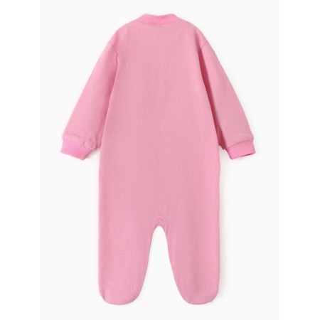 Details for children with closed legs "bunny", pink color, height 56-4