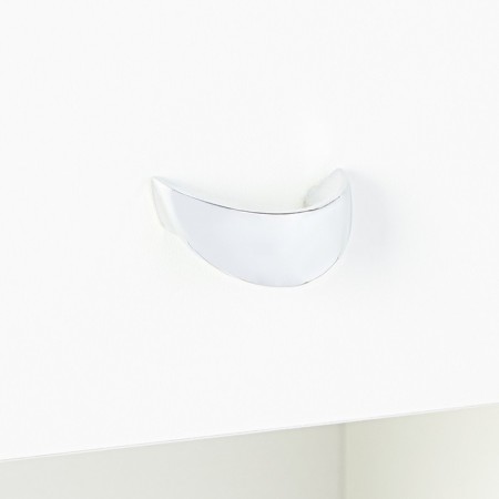 Bathroom penalty room narrow "Vega 16" white, 200 cm x 20 cm x 20 cm-4