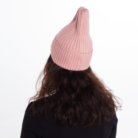 Female Winter hat, Powder color, size 52-56-4