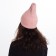Female Winter hat, Powder color, size 52-56
