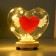 Narrh Naughter "Heart" LED from batteries 3xlr44 13x7.2x12 cm Risalux