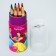 Colored pencils in a tube, 12 colors, trihedral, princesses