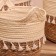 Set of wicker baskets 3 pcs, 31.5x29x26 cm