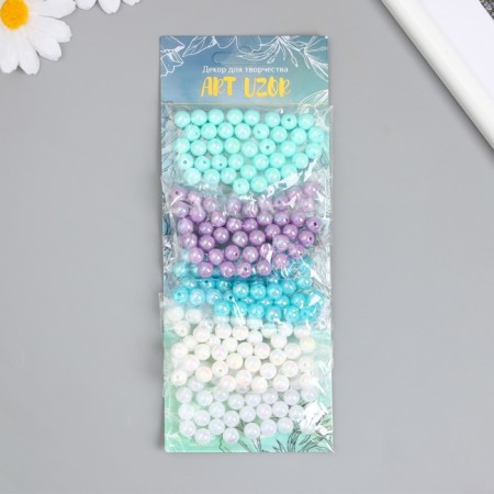 Beads for creativity Plastic "Material Wave" nr 5 colors x 10 g d = 0.8 cm 929200-2