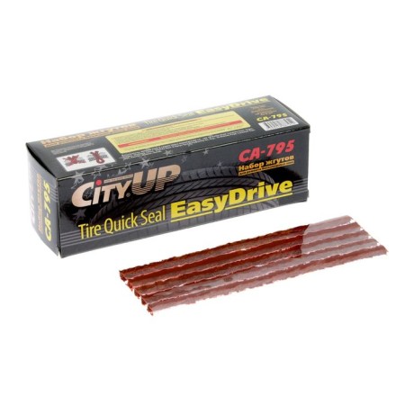 Rubber tourniquet for repairing tires CA-795, 20 cm, set 50 pcs