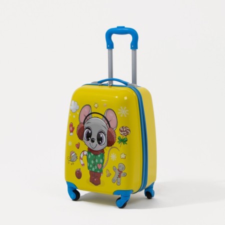 Baby suitcase 24 l (XS), lightning department, yellow color-2