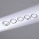 Ring set 5 pieces "perfect fingers" glow, white color in silver