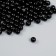 A set of plastic beads "Astra", 6 mm, 25 g, black
