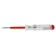 Scrap screwdriver indicator, plastic handle, 135 mm