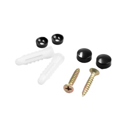 Furniture hook Cappio Eternity, two -rod, black-5