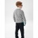 Cardigan for a boy School, height 140 cm, color gray color