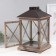 Climber tree "Lantern - shutters" aged set 2 pcs 25x25x41 16x16x27 cm