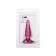 Anal plug Toyfa, PVC, Pink, 9.5 cm