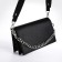 Women's bag Textura, messenger, small size, black color