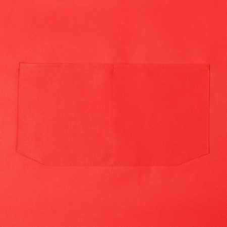 The apron is saved and the color is red, 65*75 cm, 100% p/e-2