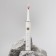 Electric toothbrush Luazon LP-002, vibration, 31000 DV/min, 4 nozzles, batteries, white