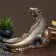 Figure "Iguan" bronze, silver, 23x46x27cm