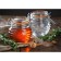 Bank with a spoon for honey Kilner