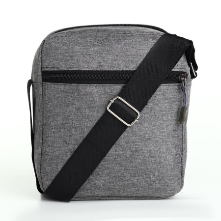 Male bag, gray color-2