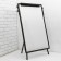 Flipchart (magnetic marker board) is adjustable in height, board size 90 × 60 cm