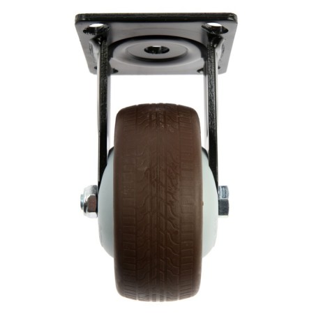 Wheel for transport carts of the tundra, d = 125 mm, on the predpart, tpr coating-2