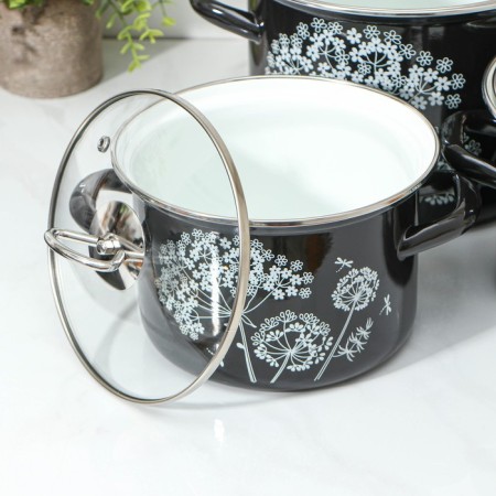 Set of pan "openwork", 3 subjects: 2.4 l, 3.4 l, 5 l-1
