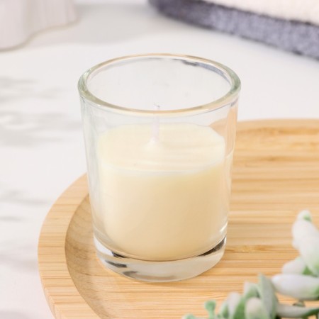 Aromatic candle in glass 5x6cm, vanilla-1