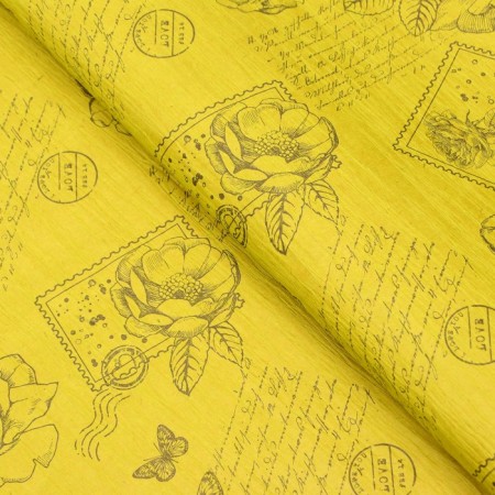Paper Paper, Ecolux fastened, "Palermo", green/black, 0.7 x 5 m-1